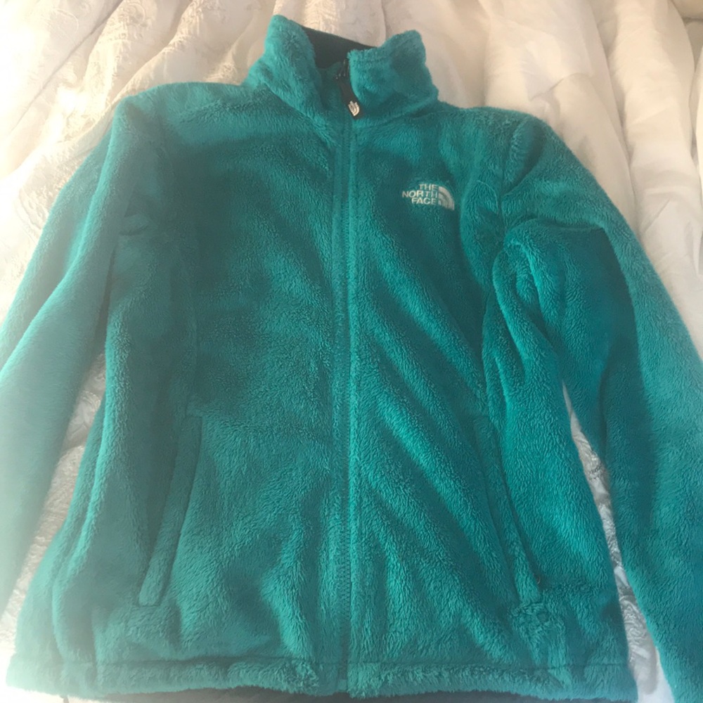 North Face Teal Fleece
